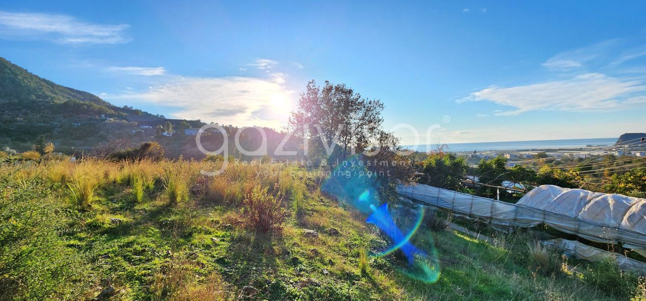 Земля в Газипаше, Турция, 1 069 м² - фото 4