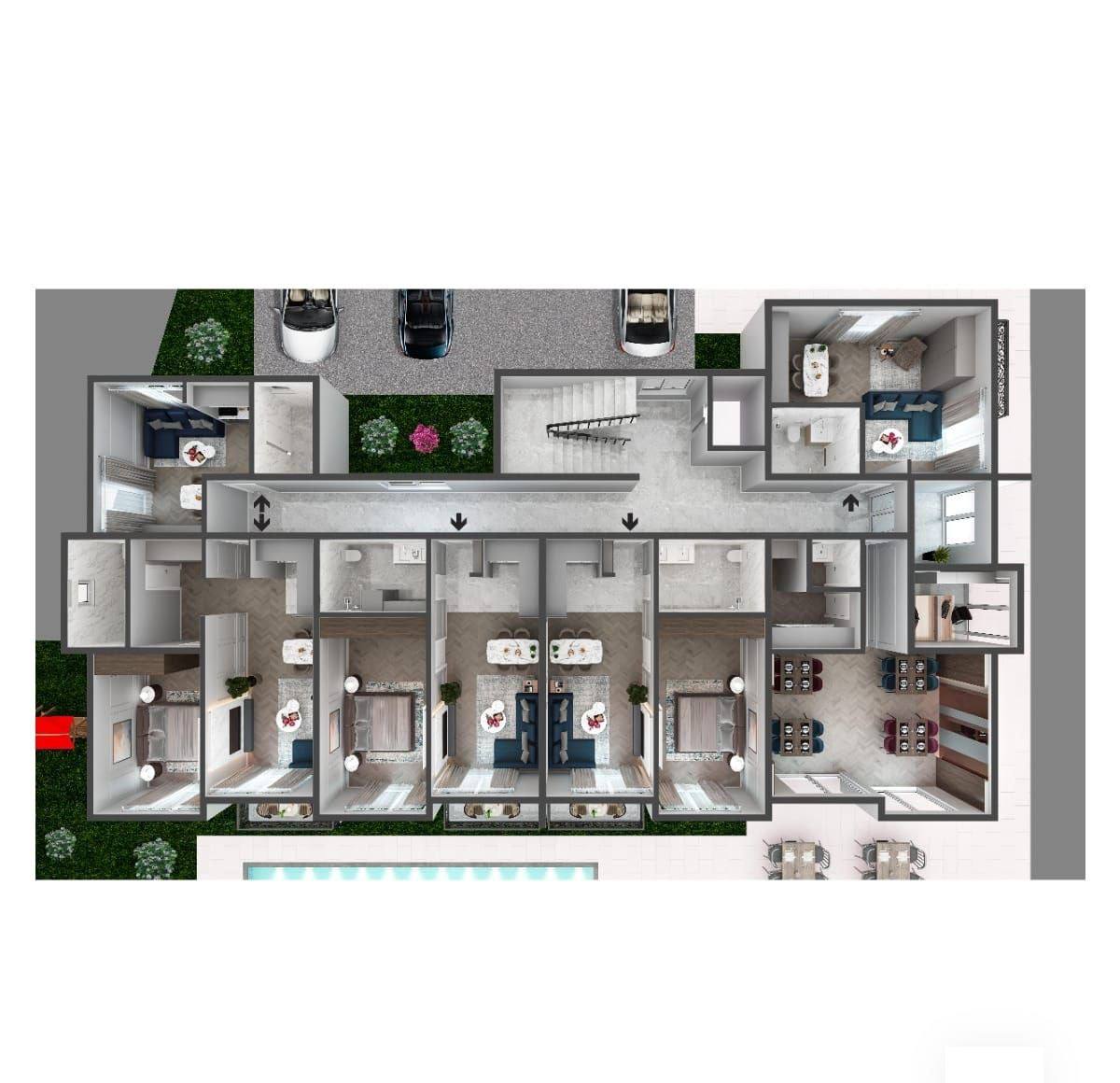 Квартира в Баре, Черногория, 51 м² - фото 1