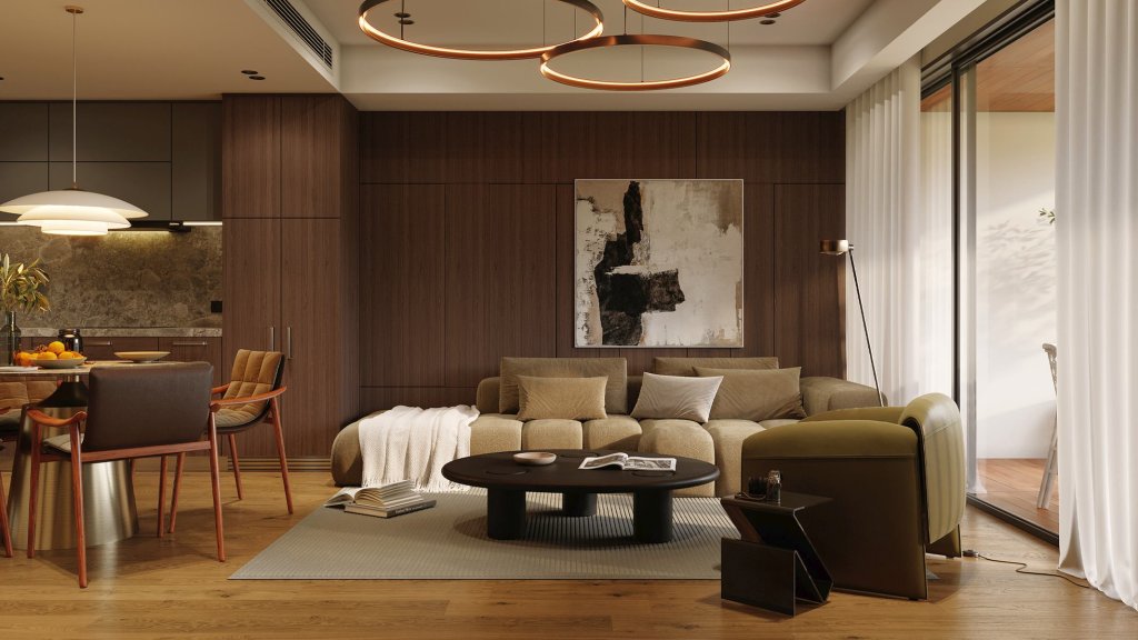 Апартаменты в Ларнаке, Кипр, 69.64 м² - фото 2