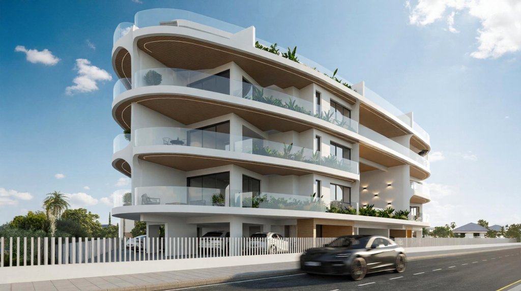 Апартаменты в Ларнаке, Кипр, 69.64 м² - фото 6