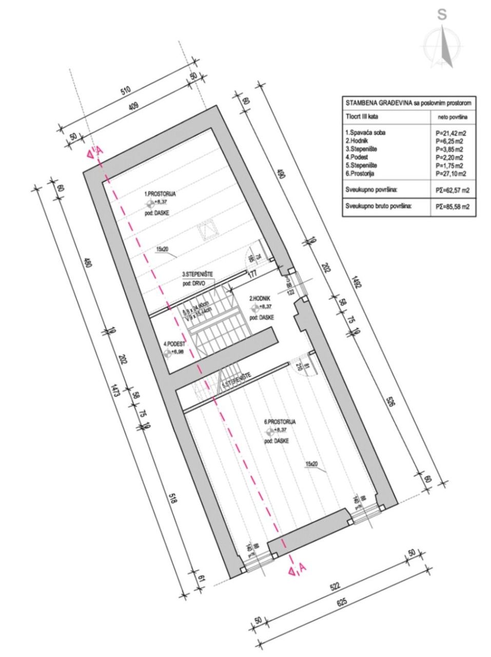 Дом в Водняне, Хорватия, 260 м² - фото 6