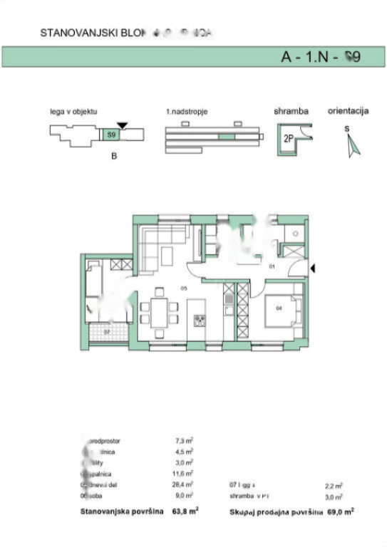 Квартира в Любляне, Словения, 69 м² - фото 4