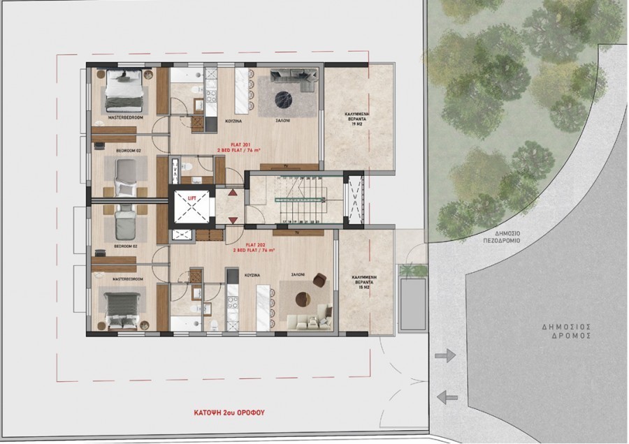 Апартаменты в Лимасоле, Кипр, 95 м² - фото 13