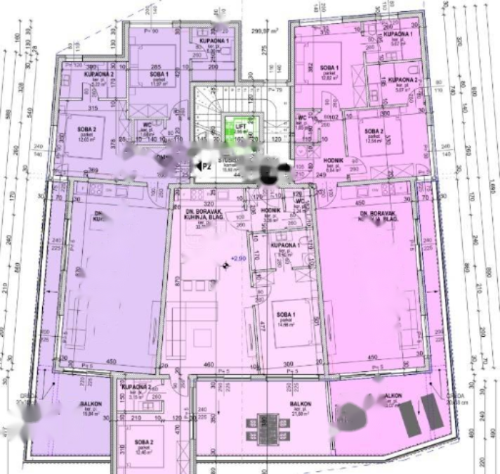Квартира в Опатии, Хорватия, 101 м² - фото 17