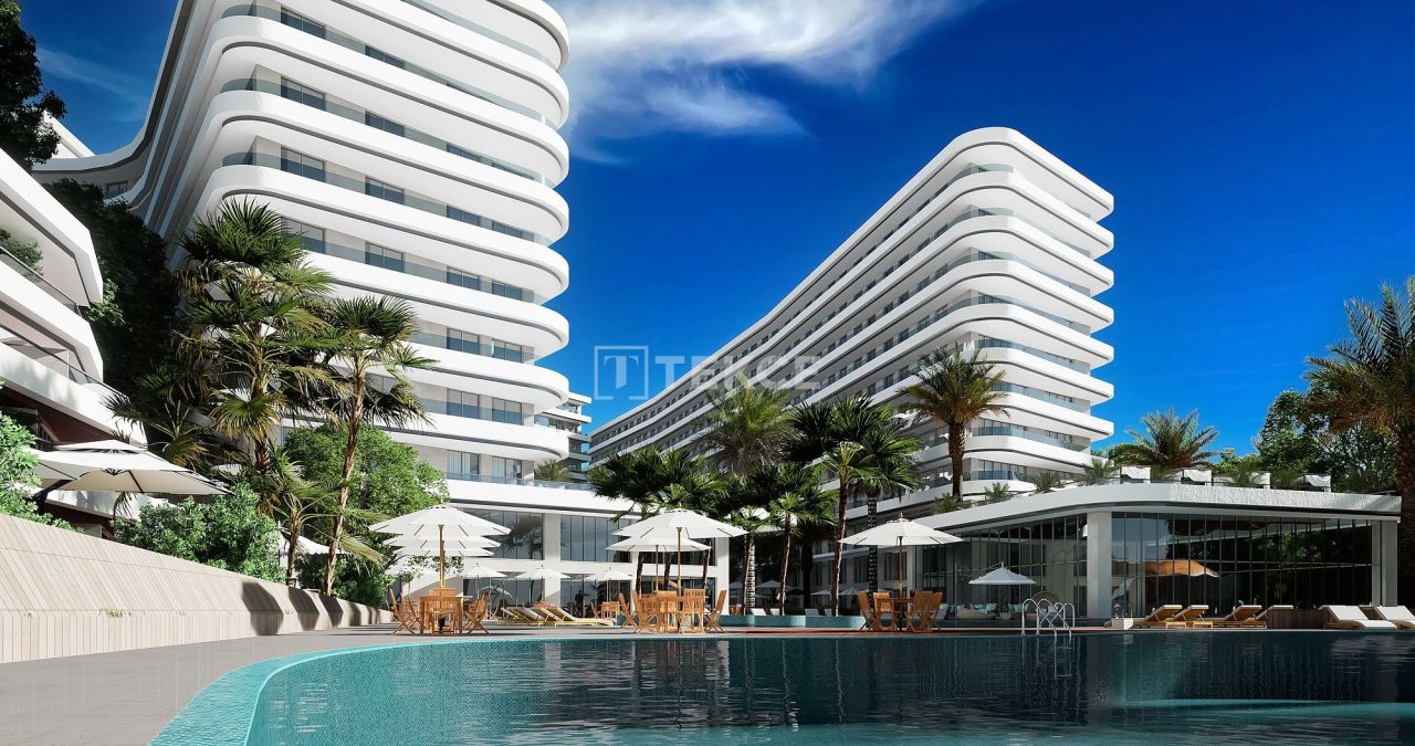 Апартаменты в Кушадасы, Турция, 55 м² - фото 11