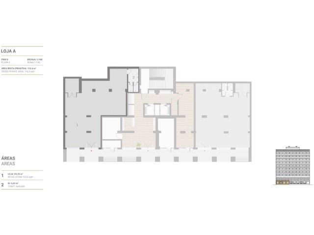 Магазин в Лиссабоне, Португалия, 116.4 м² - фото 2