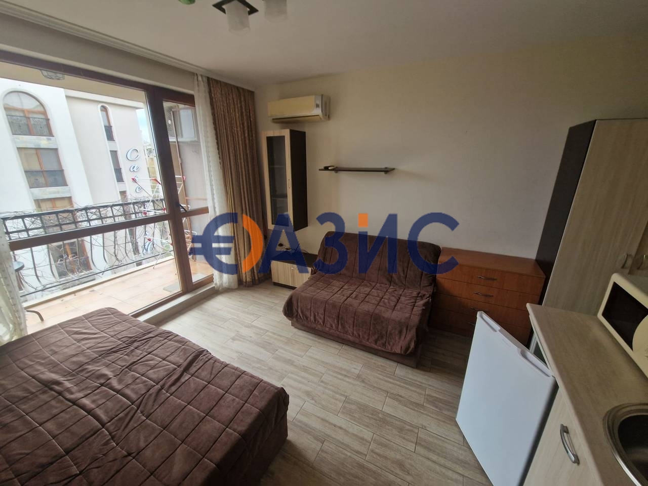 Апартаменты на Солнечном берегу, Болгария, 32 м² - фото 1