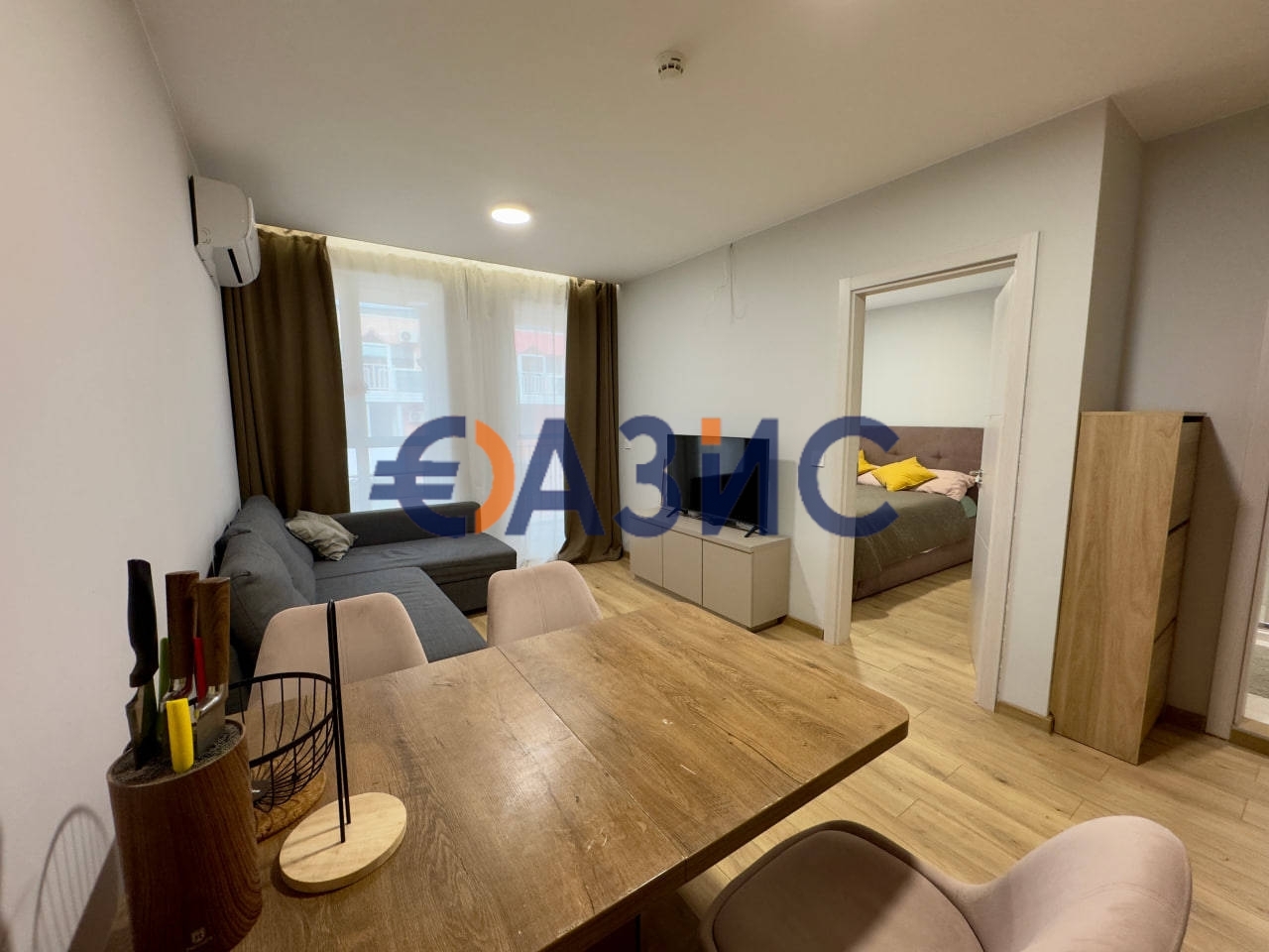 Апартаменты на Солнечном берегу, Болгария, 44 м² - фото 1