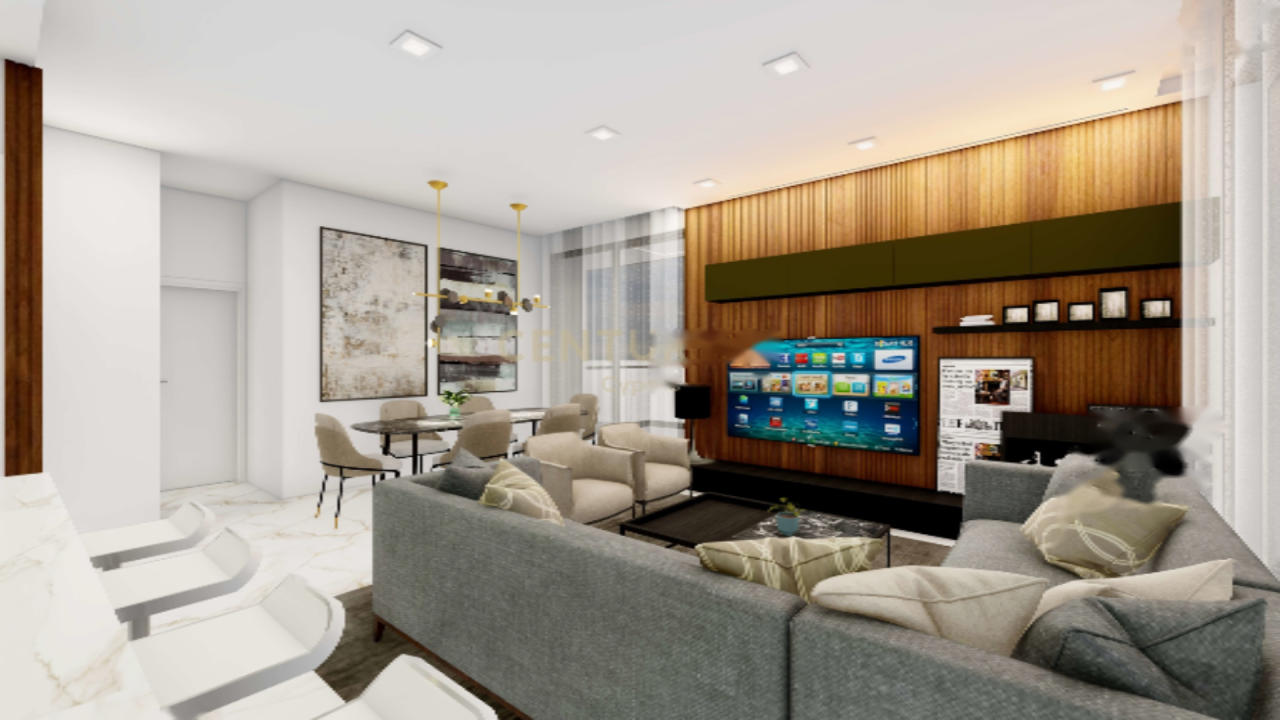 Квартира в Меса-Йитонии, Кипр, 92 м² - фото 1