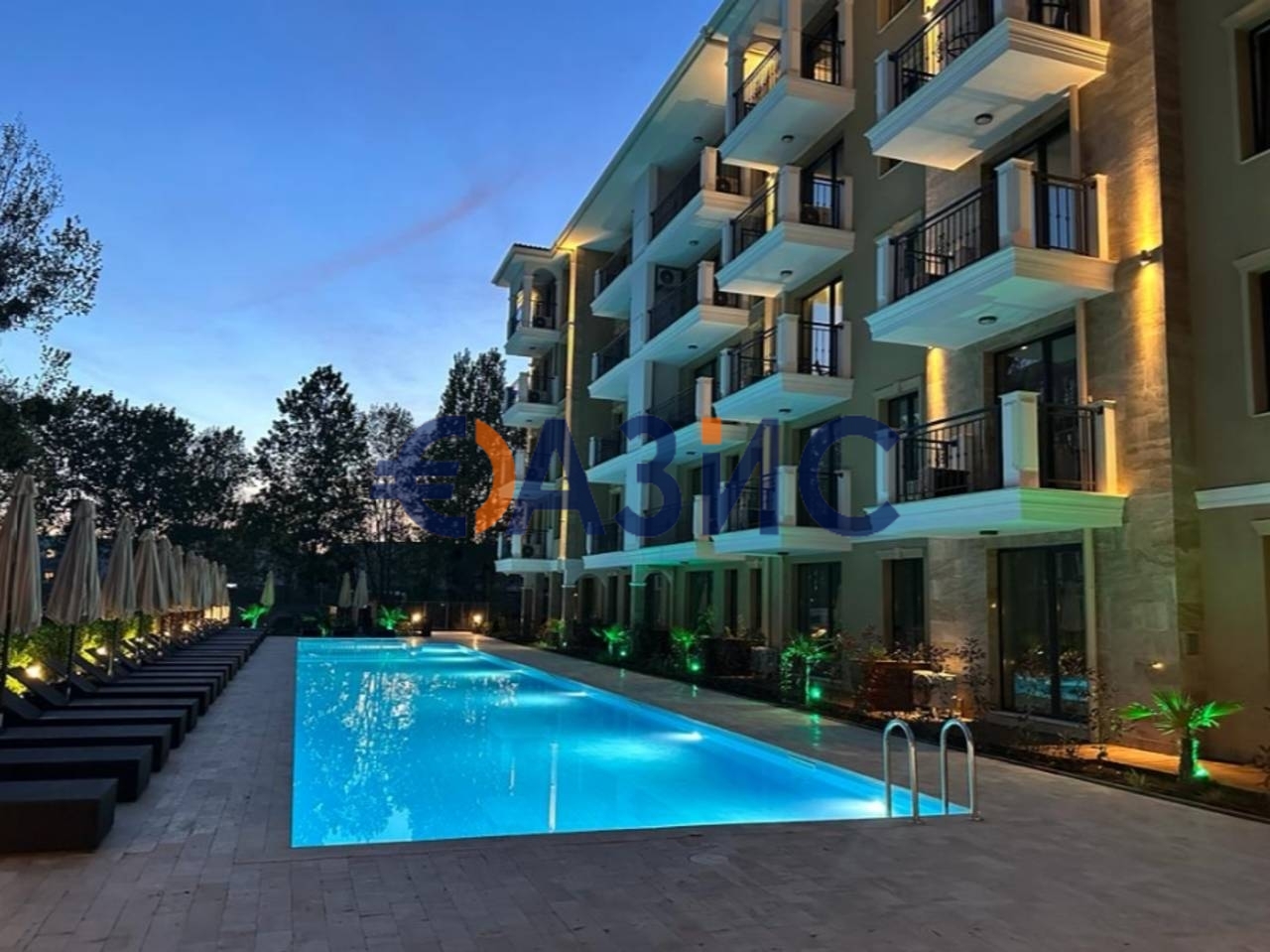 Апартаменты на Солнечном берегу, Болгария, 44 м² - фото 14