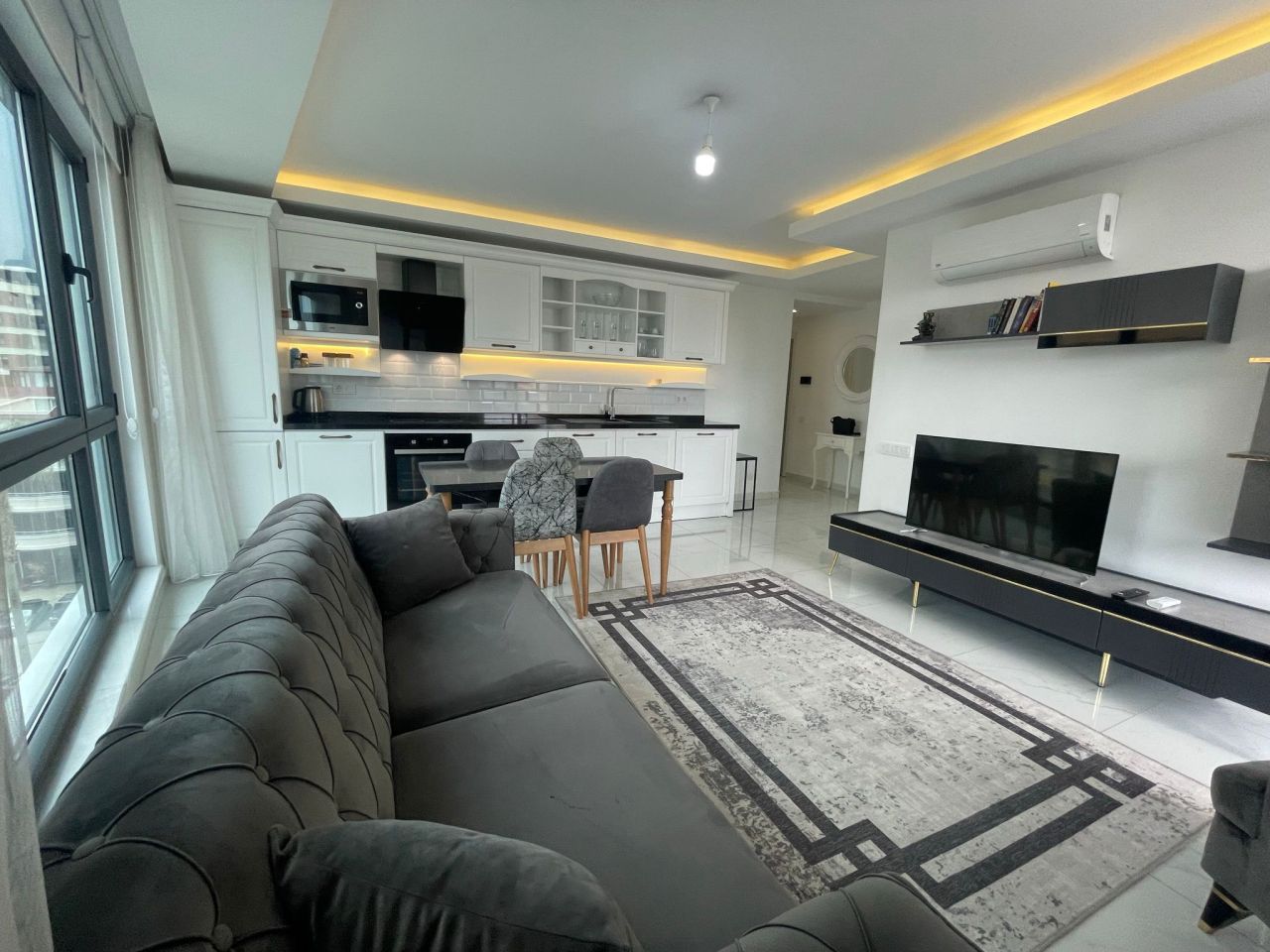 Апартаменты в Алании, Турция, 100 м² - фото 2