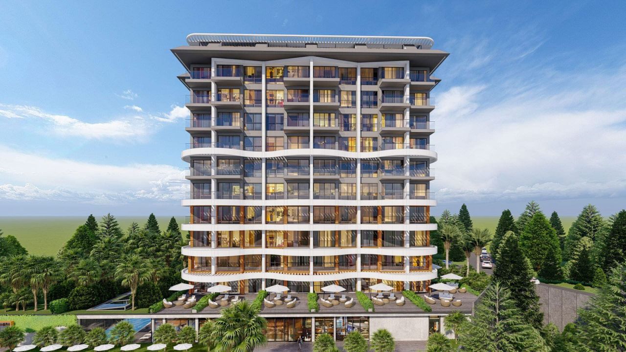 Апартаменты в Алании, Турция, 55 м² - фото 2