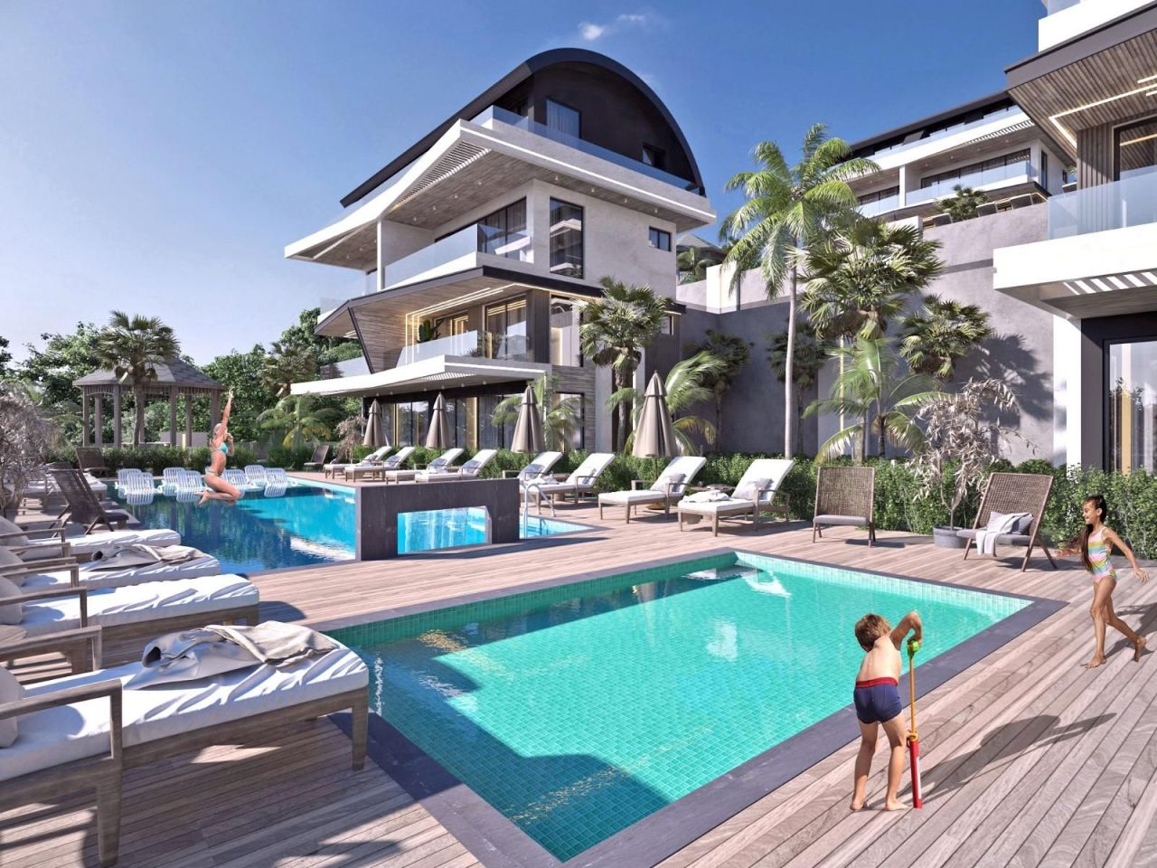 Апартаменты в Алании, Турция, 100 м² - фото 9