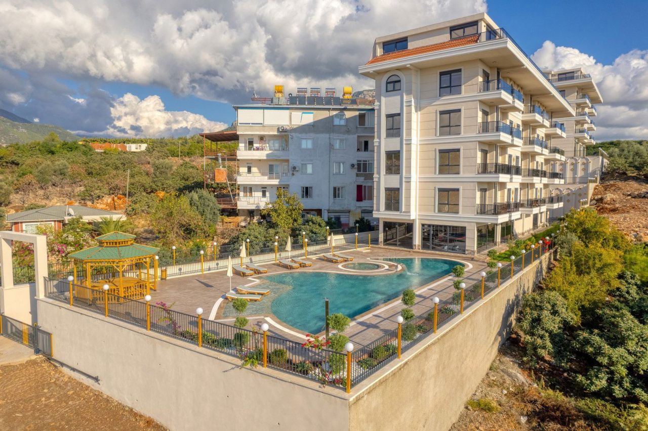 Апартаменты в Алании, Турция, 55 м² - фото 10