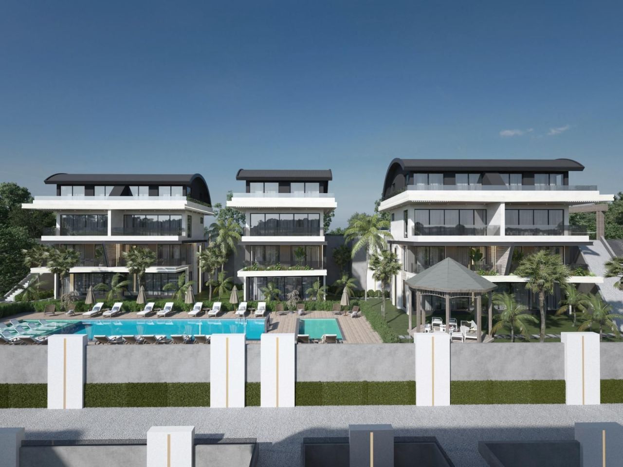 Апартаменты в Алании, Турция, 100 м² - фото 12