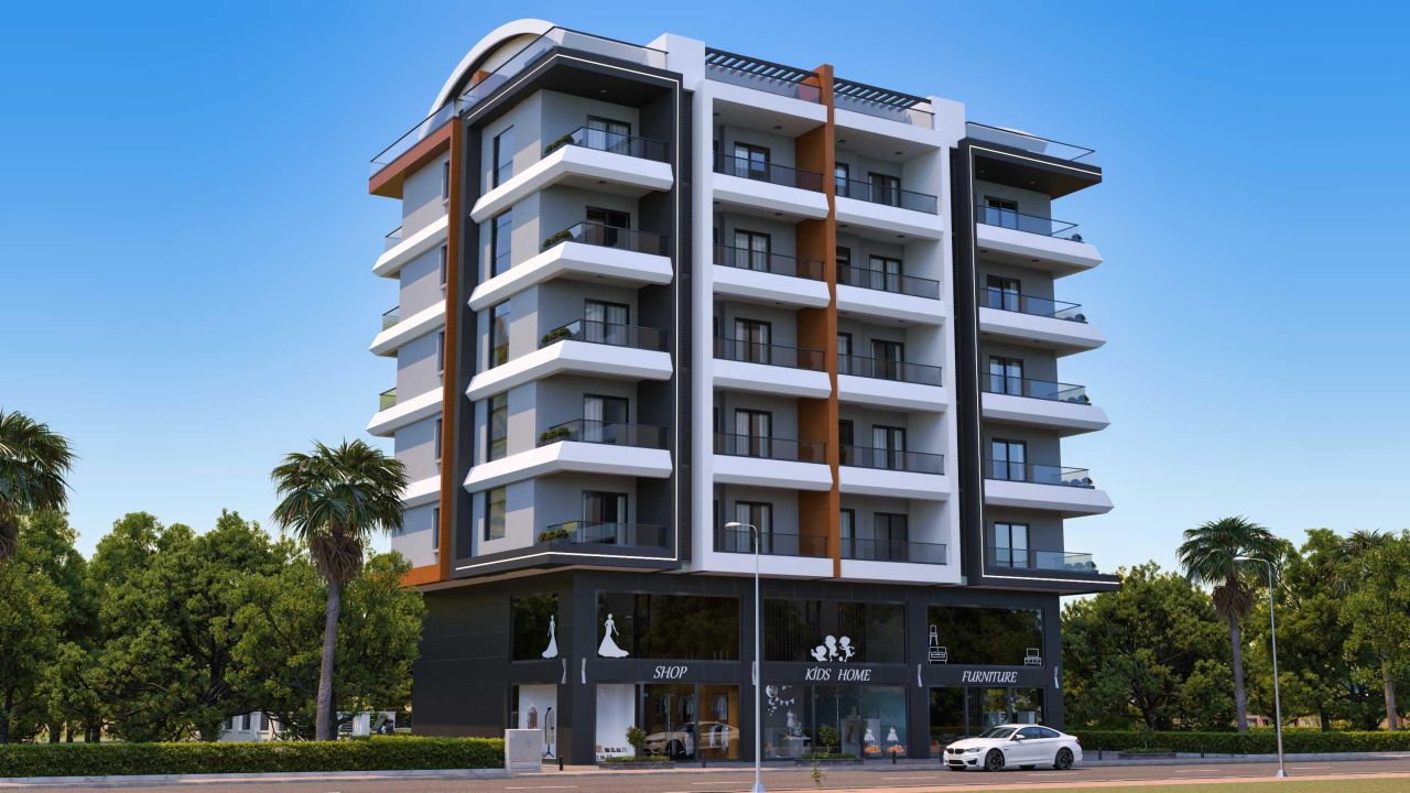 Квартира в Алании, Турция, 55 м² - фото 1