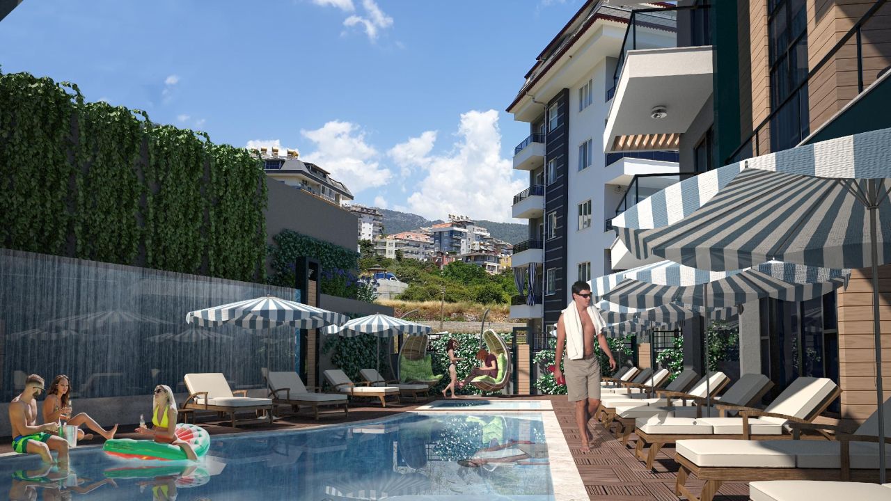 Квартира в Алании, Турция, 45 м² - фото 2