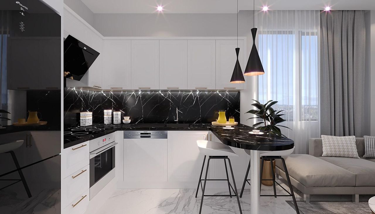 Квартира в Алании, Турция, 50 м² - фото 2