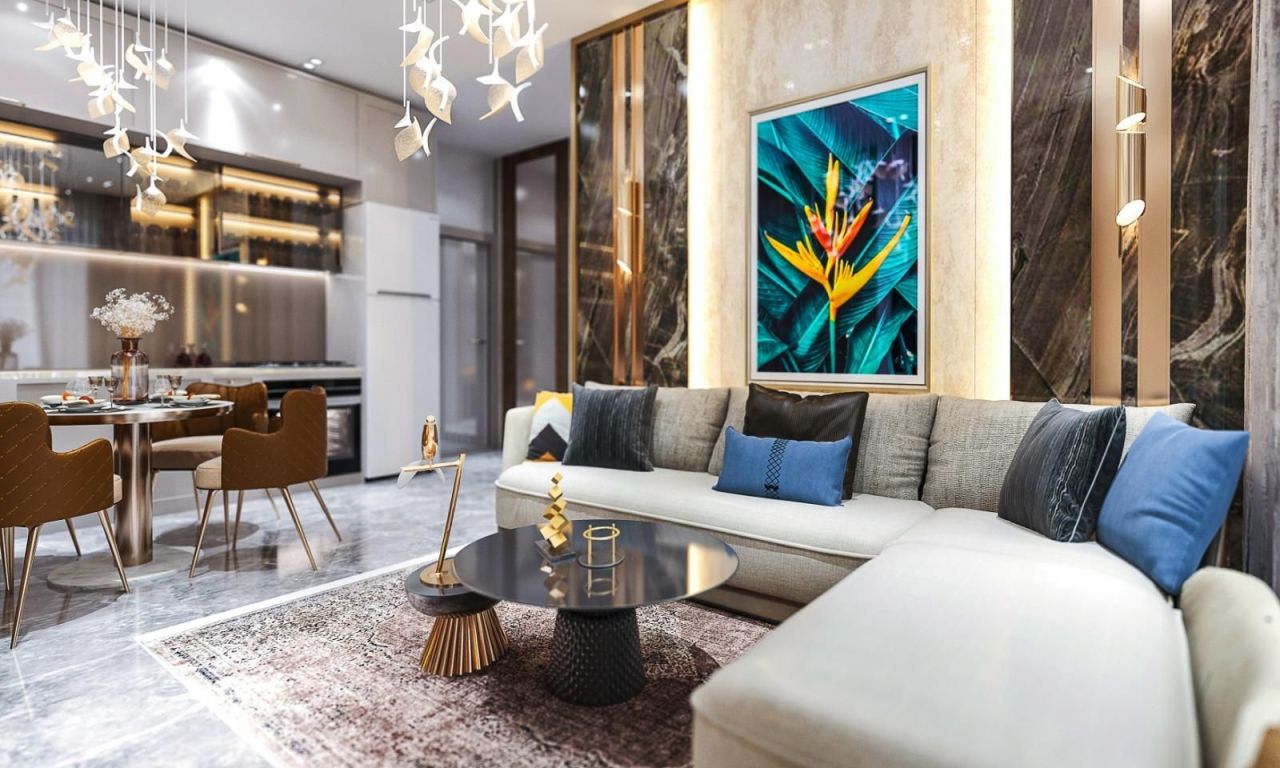 Квартира в Алании, Турция, 55 м² - фото 2