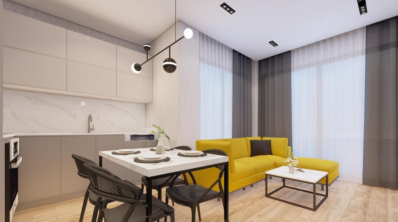 Квартира в Алании, Турция, 50 м² - фото 2