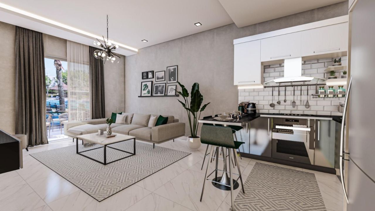 Квартира в Кестеле, Турция, 45 м² - фото 2