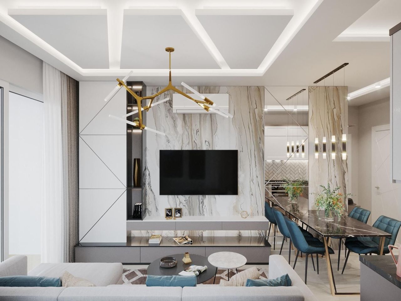 Квартира в Алании, Турция, 48 м² - фото 3