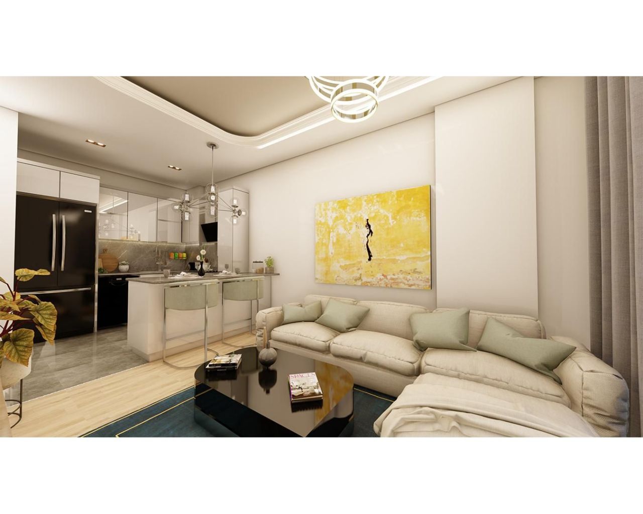 Квартира в Алании, Турция, 48 м² - фото 3