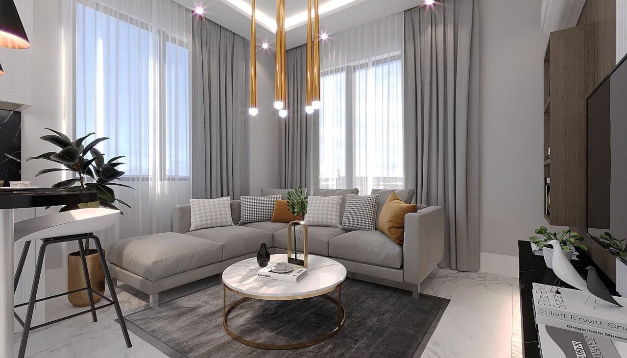 Квартира в Алании, Турция, 50 м² - фото 3