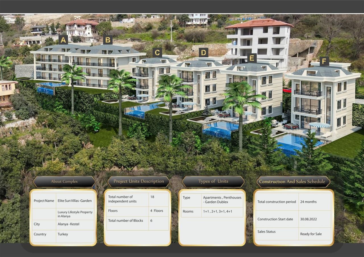 Квартира в Кестеле, Турция, 137 м² - фото 4