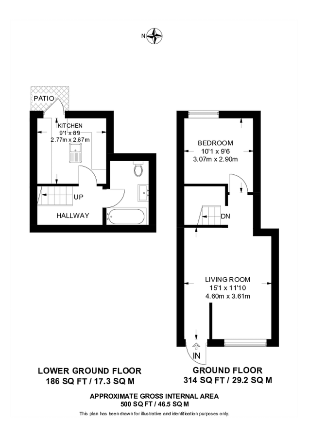 Квартира в Лондоне, Великобритания, 47 м² - фото 6