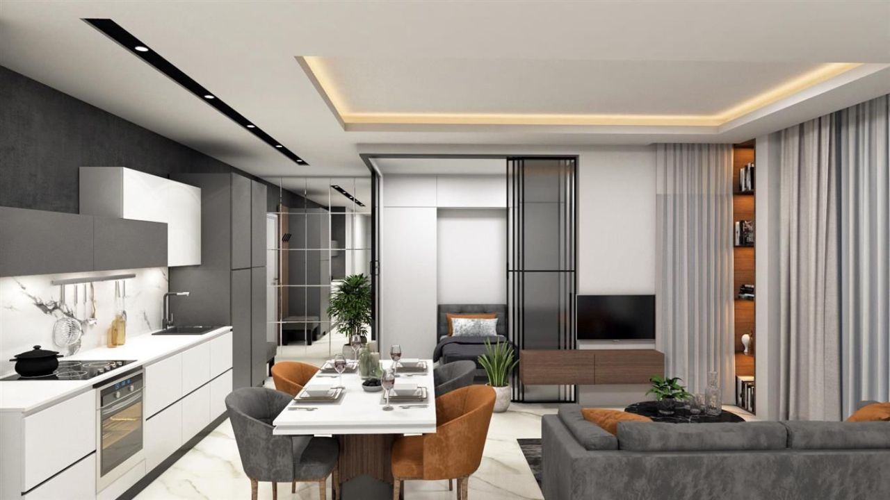 Квартира в Алании, Турция, 78 м² - фото 6