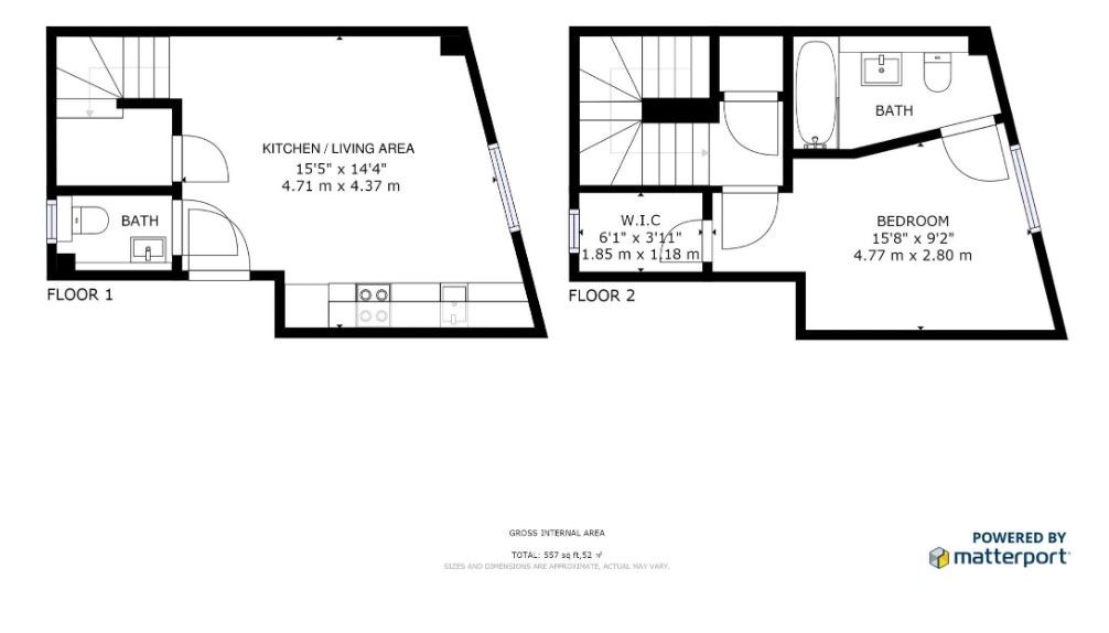 Квартира в Лондоне, Великобритания, 53 м² - фото 6