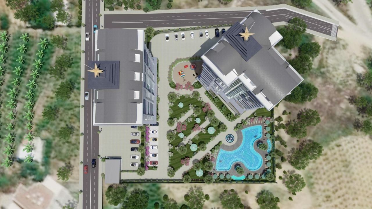 Квартира в Алании, Турция, 55 м² - фото 8