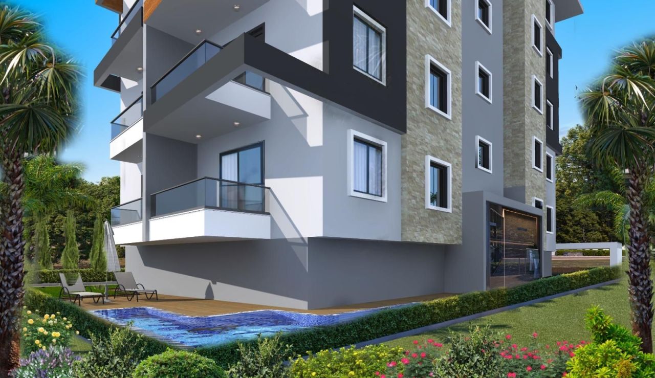 Квартира в Алании, Турция, 55 м² - фото 8