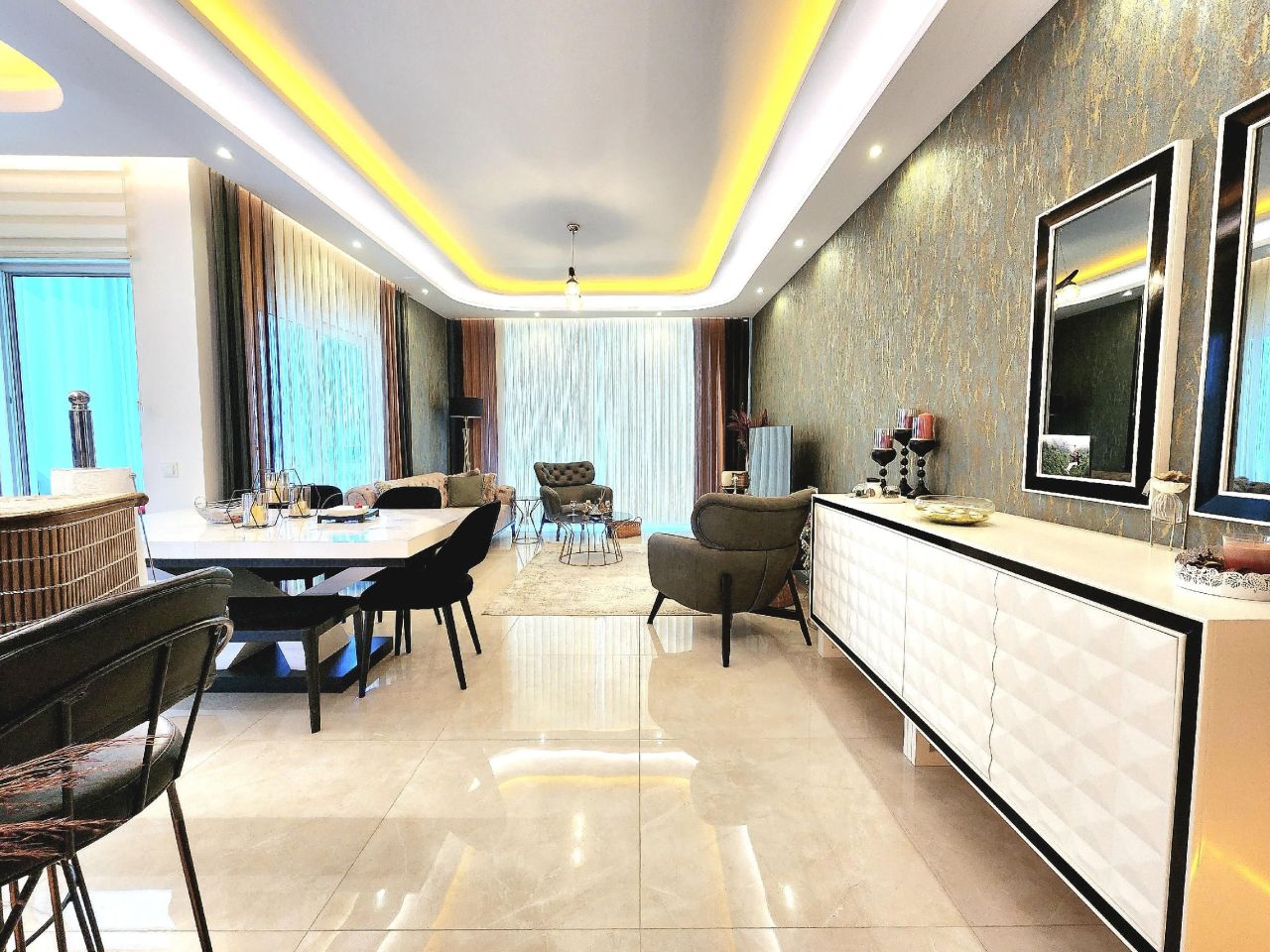 Квартира в Алании, Турция, 130 м² - фото 9