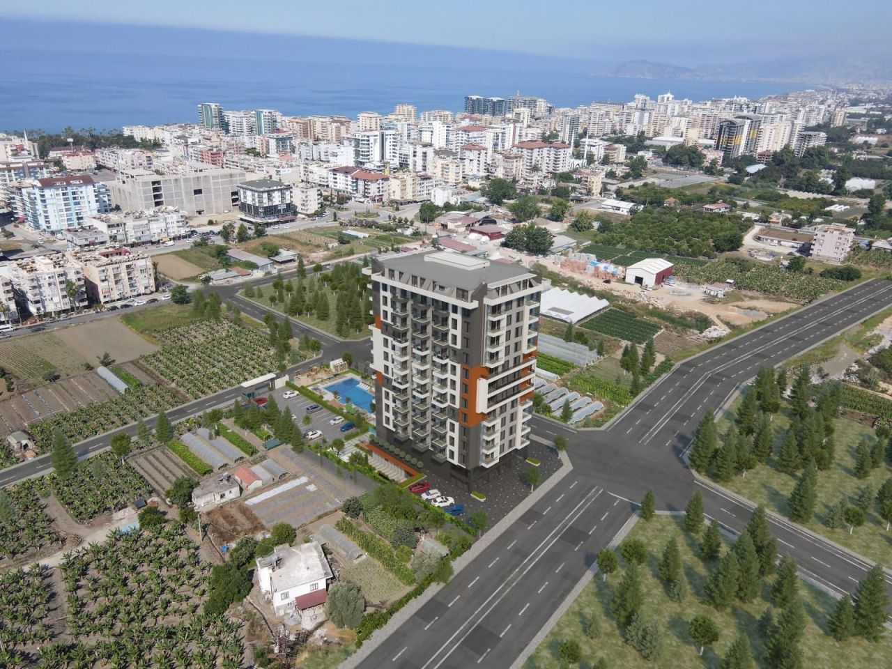 Квартира в Алании, Турция, 48 м² - фото 9