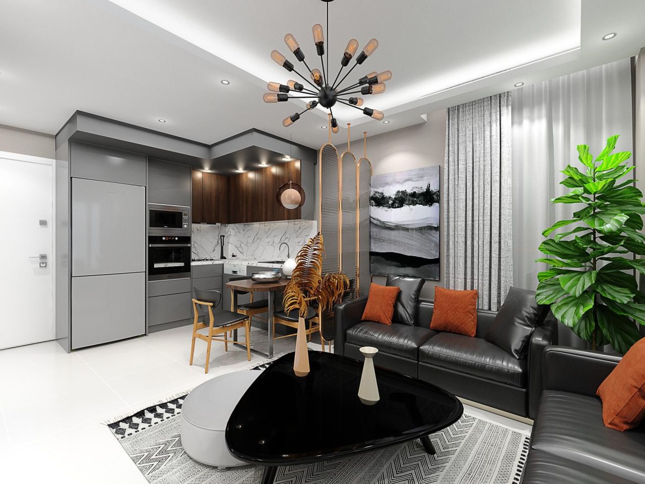 Квартира в Авсалларе, Турция, 46 м² - фото 9