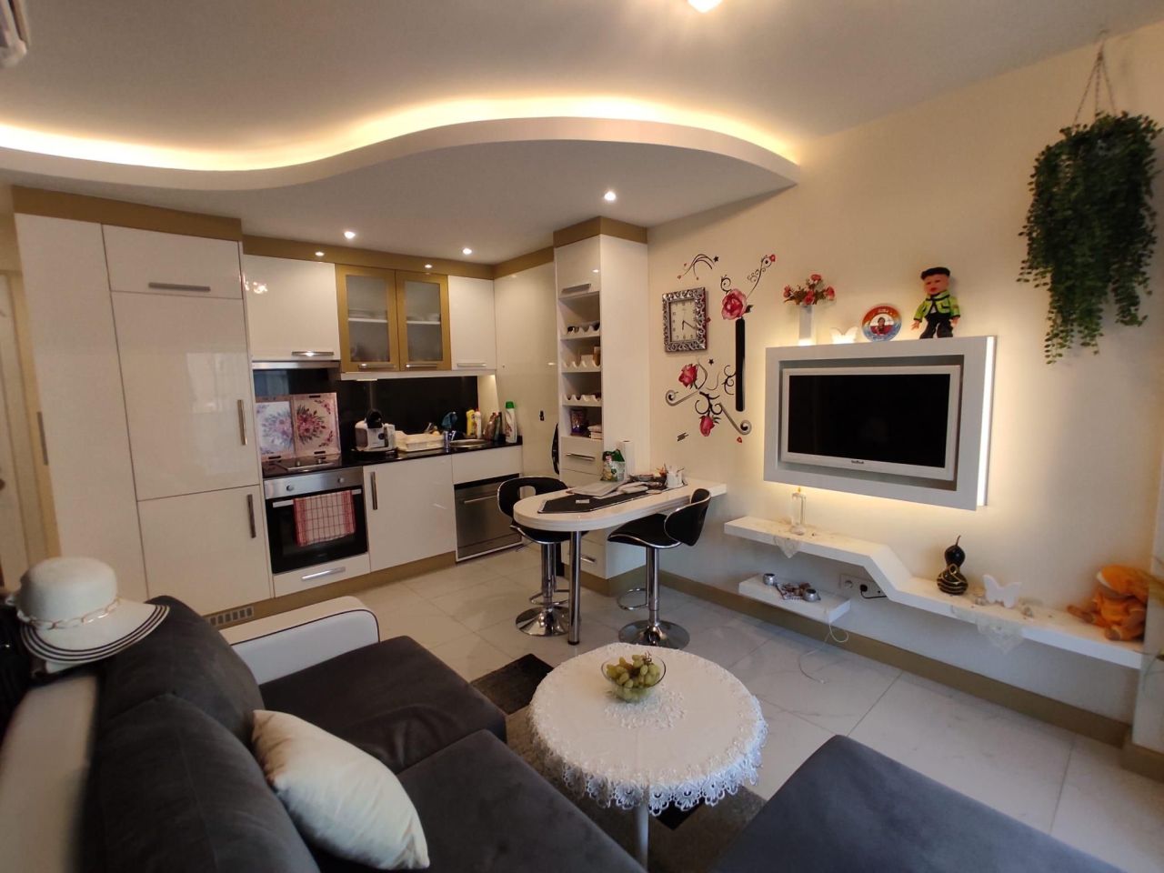 Квартира в Алании, Турция, 54 м² - фото 14