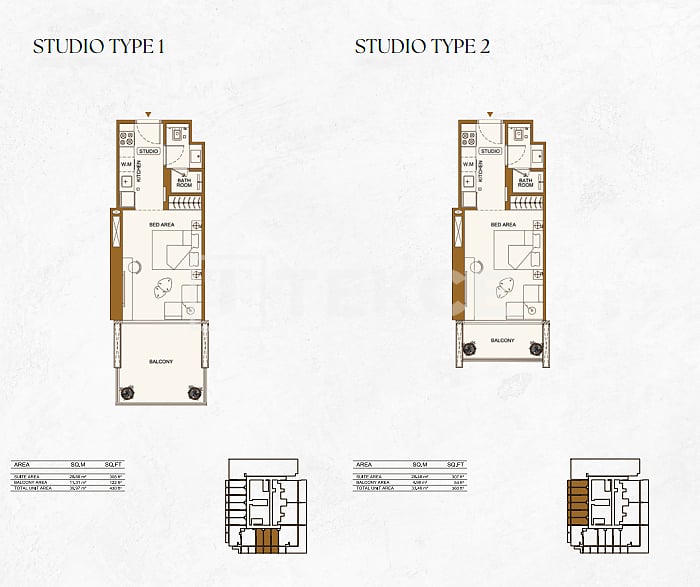 Апартаменты в Дубае, ОАЭ, 60 м² - фото 13