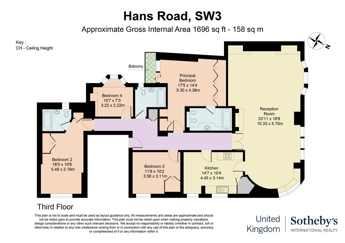 Квартира в Лондоне, Великобритания, 158 м² - фото 12