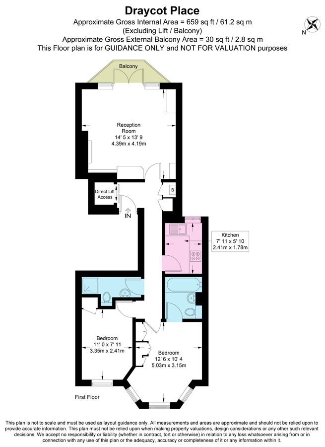 Квартира в Лондоне, Великобритания, 61 м² - фото 16