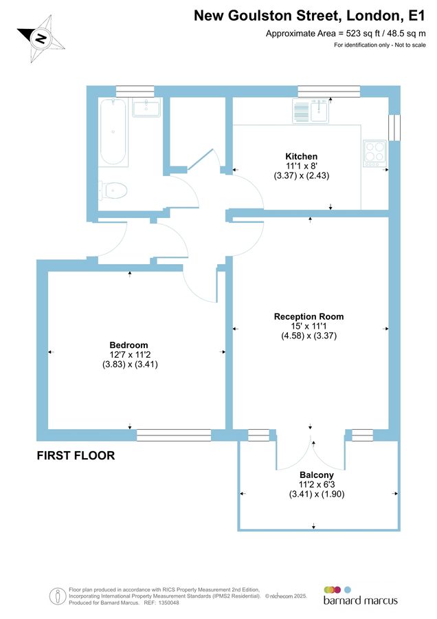 Квартира в Лондоне, Великобритания, 49 м² - фото 16