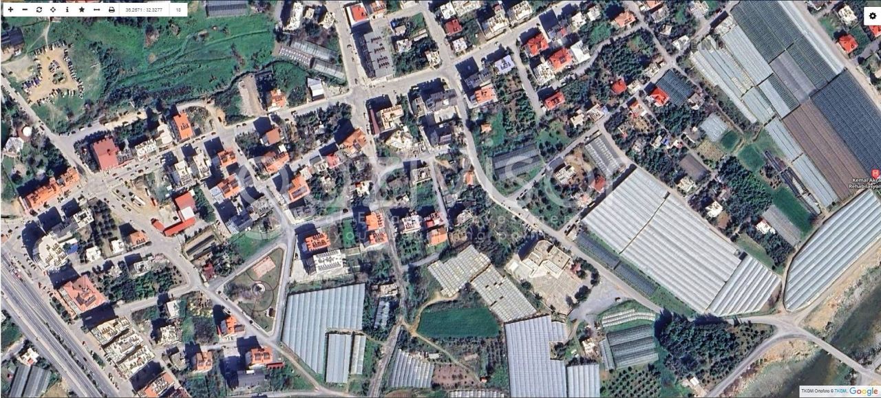 Земля в Газипаше, Турция, 1 536 м² - фото 14