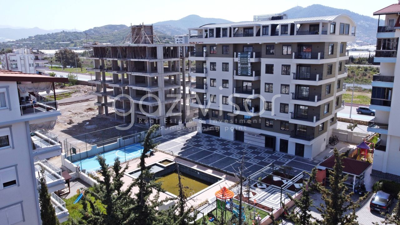 Апартаменты в Газипаше, Турция, 90 м² - фото 15