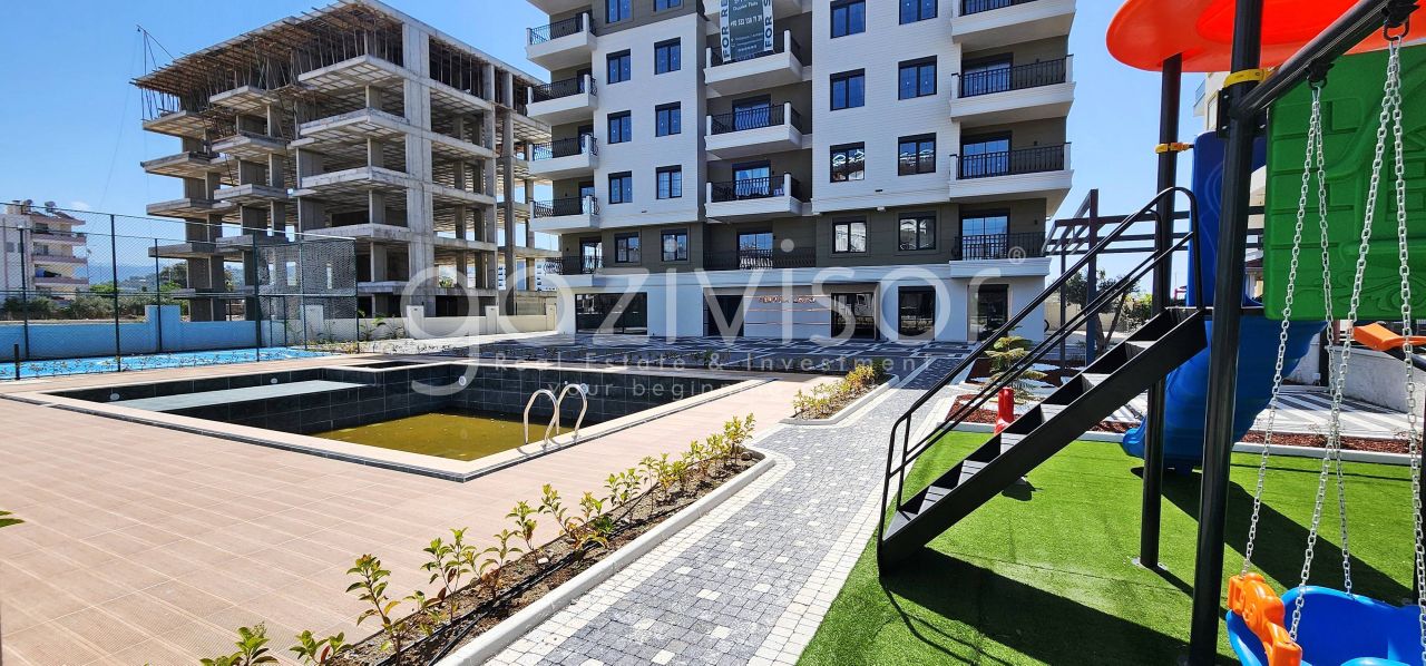 Апартаменты в Газипаше, Турция, 90 м² - фото 13