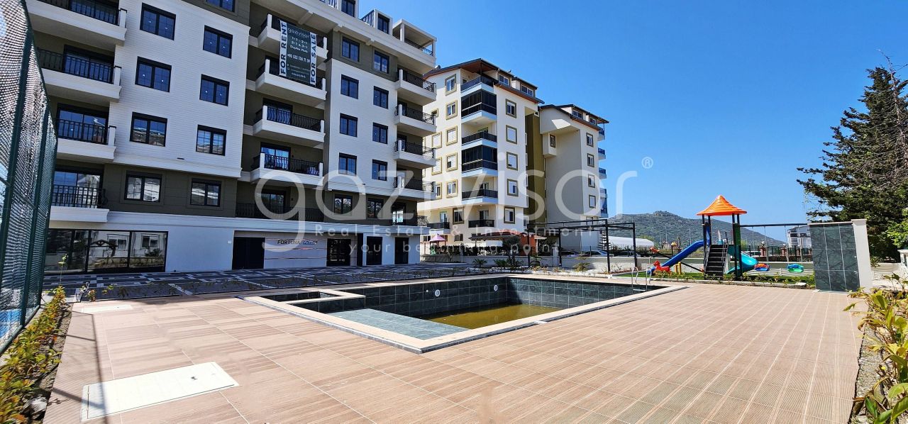 Апартаменты в Газипаше, Турция, 90 м² - фото 14