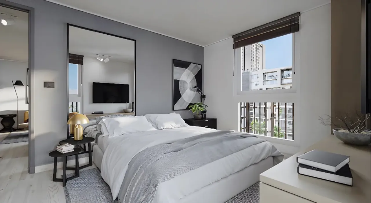 Квартира Сантьяго, Чили, 30.2 м² - фото 5