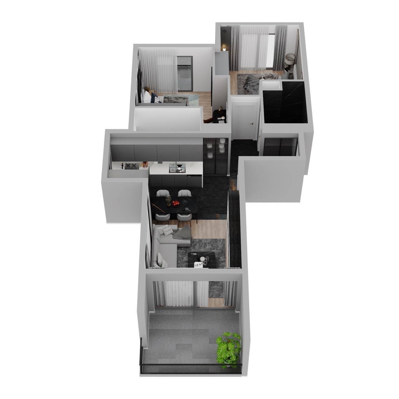 Квартира в Мерсине, Турция, 96 м² - фото 17