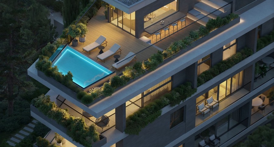 Пентхаус в Лимасоле, Кипр, 158 м² - фото 1