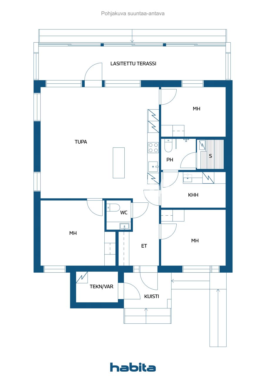 Дом в Сипоо, Финляндия, 87.5 м² - фото 2